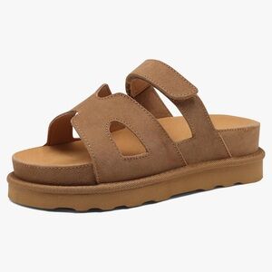 New platform sandals